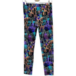 Alanis Morissette Leggings Size Large Graphic Print Connection 18